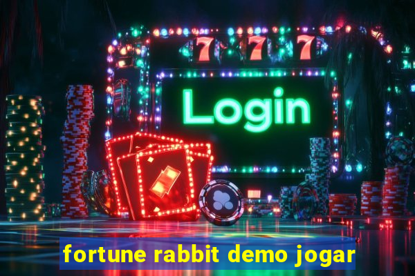 fortune rabbit demo jogar