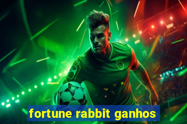 fortune rabbit ganhos