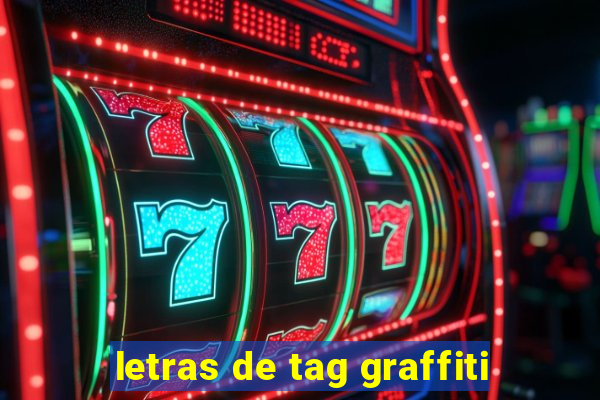 letras de tag graffiti