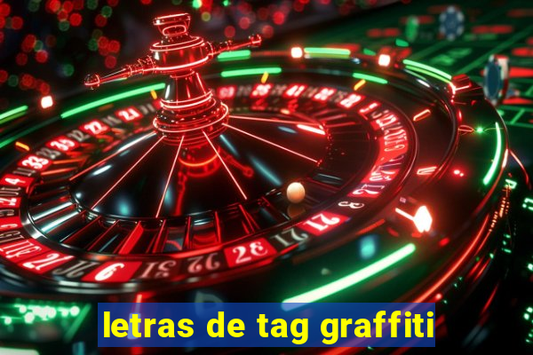 letras de tag graffiti
