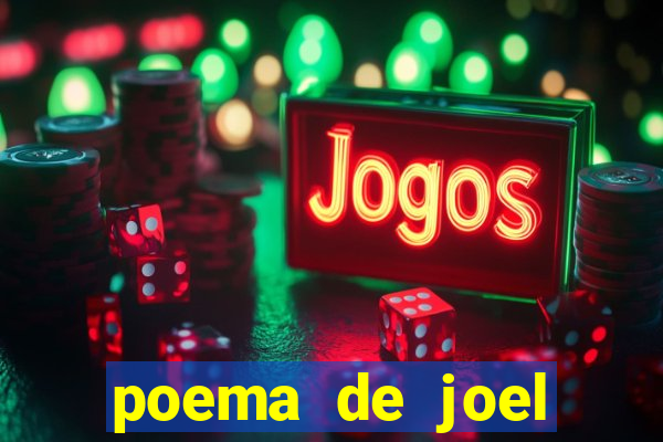 poema de joel rufino dos santos