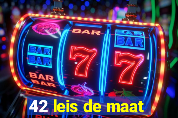 42 leis de maat