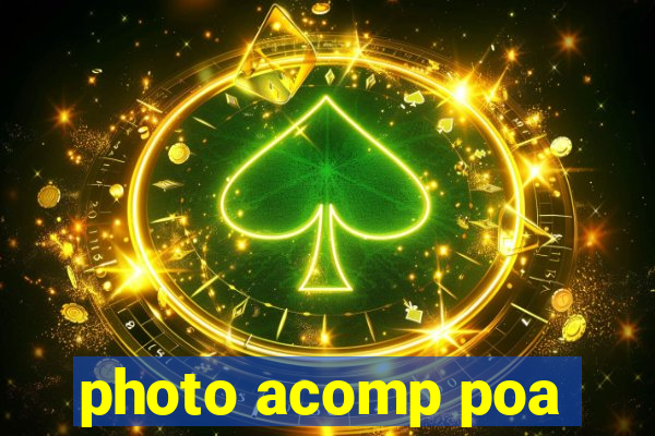 photo acomp poa