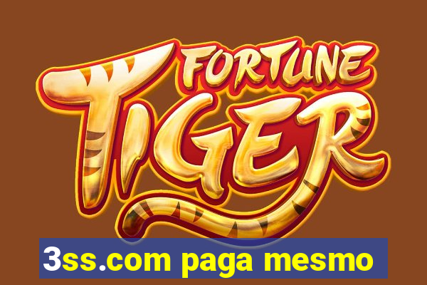 3ss.com paga mesmo