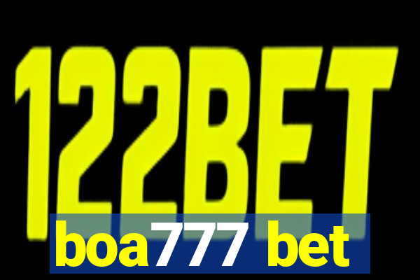 boa777 bet