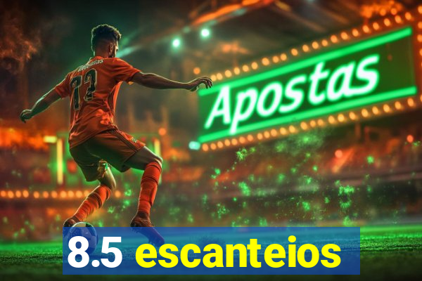 8.5 escanteios