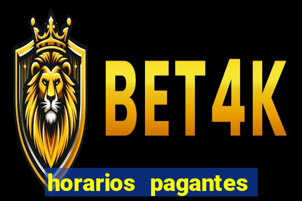 horarios pagantes fortune tiger bet7k