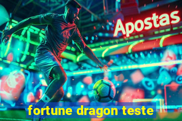 fortune dragon teste