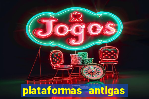 plataformas antigas de jogos