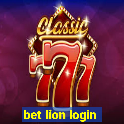 bet lion login