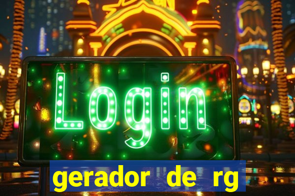 gerador de rg frente e verso