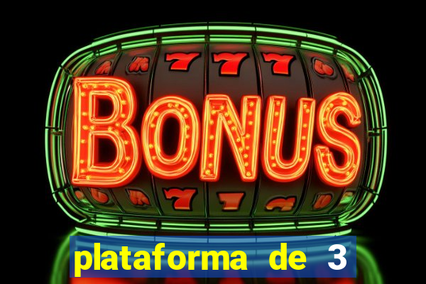 plataforma de 3 reais tigre