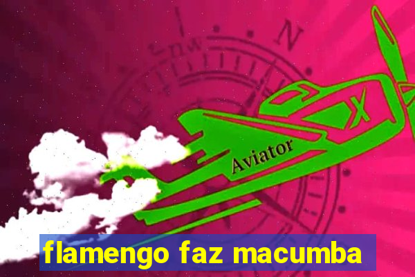 flamengo faz macumba