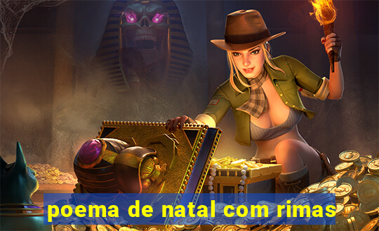 poema de natal com rimas