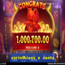 corinthians x santa cruz ao vivo hd