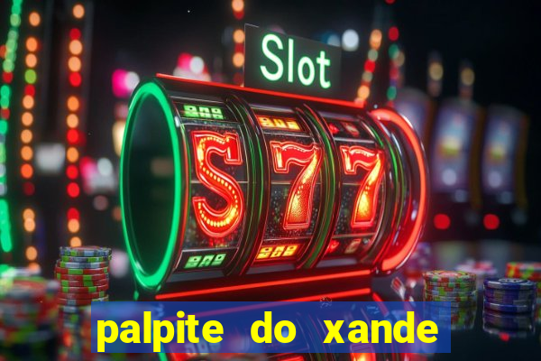 palpite do xande de hoje
