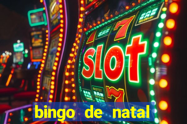bingo de natal para imprimir gratis
