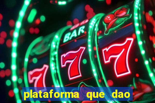 plataforma que dao bonus no cadastro