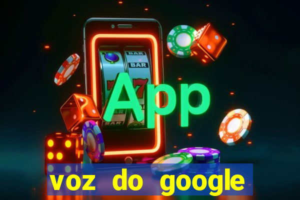 voz do google tradutor homem