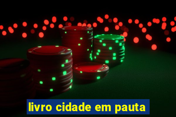 livro cidade em pauta