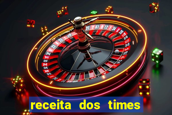 receita dos times brasileiros 2024