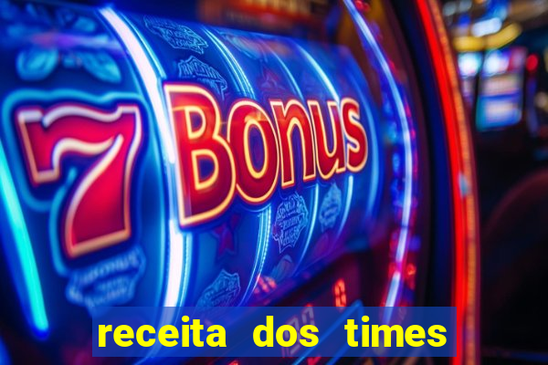 receita dos times brasileiros 2024