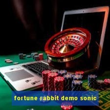 fortune rabbit demo sonic