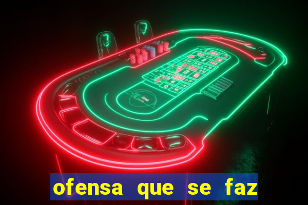 ofensa que se faz a alguem injuria codycross