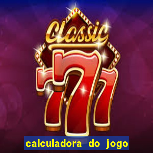 calculadora do jogo do bicho