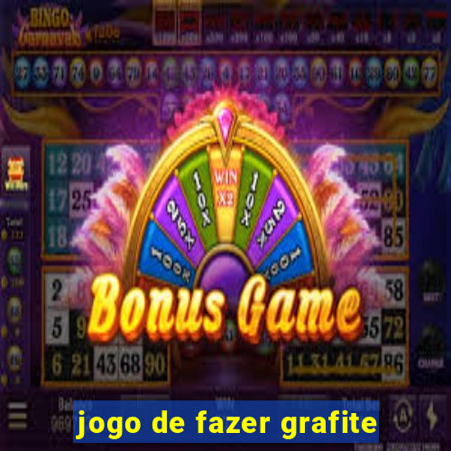 jogo de fazer grafite