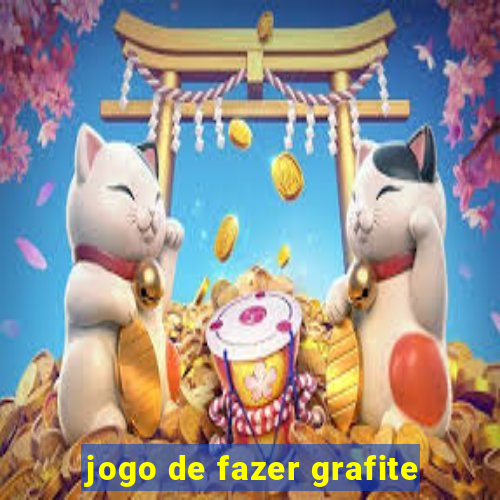 jogo de fazer grafite