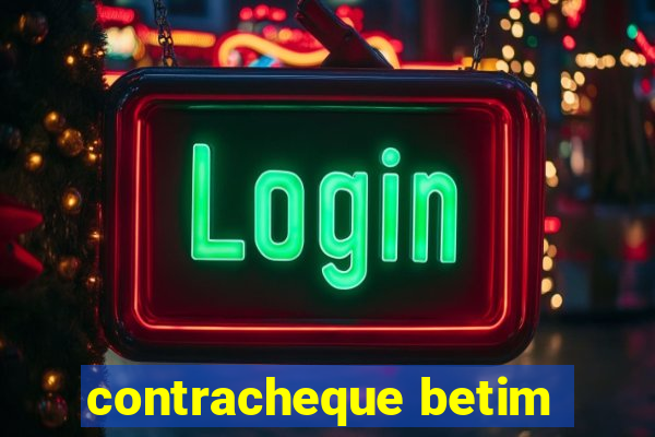 contracheque betim