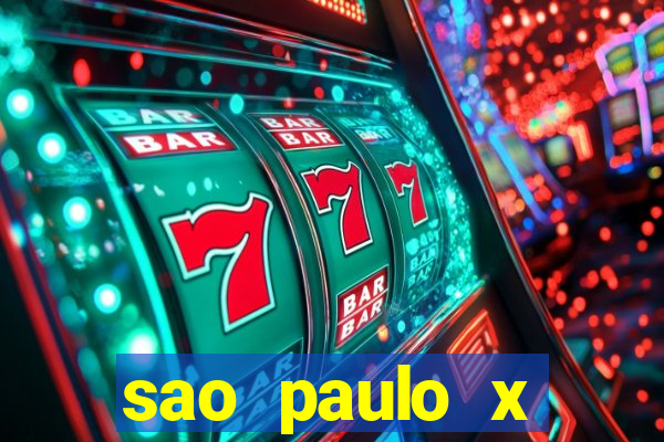 sao paulo x botafogo palpite
