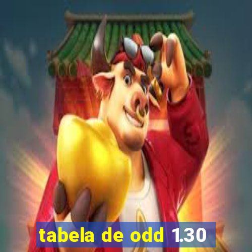 tabela de odd 1.30