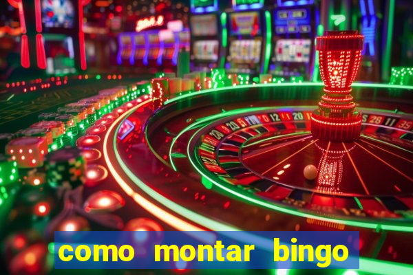 como montar bingo brinquedos toia