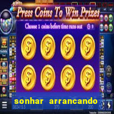 sonhar arrancando dente e morte