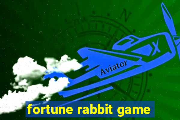 fortune rabbit game