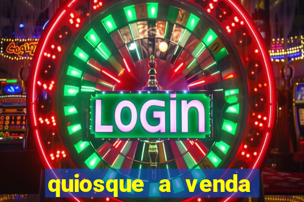 quiosque a venda em porto seguro