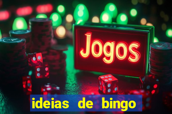 ideias de bingo para o natal