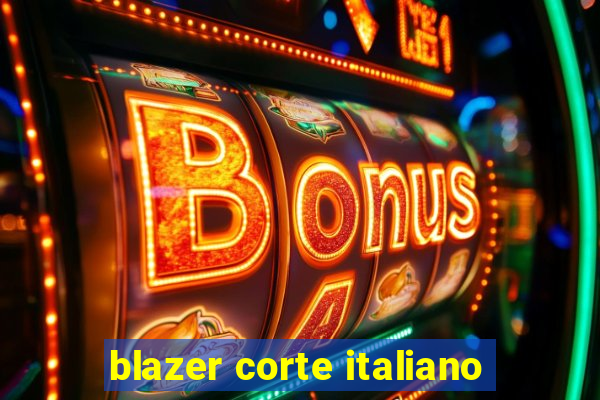 blazer corte italiano