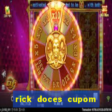 rick doces cupom primeira compra
