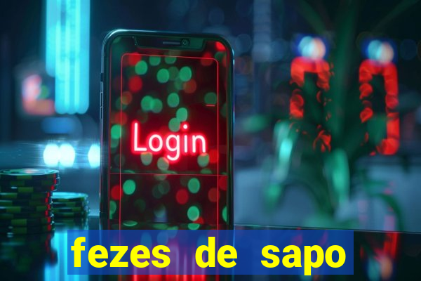 fezes de sapo transmite doença para humanos