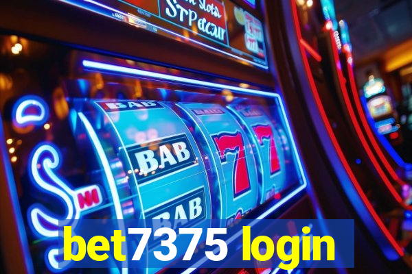 bet7375 login