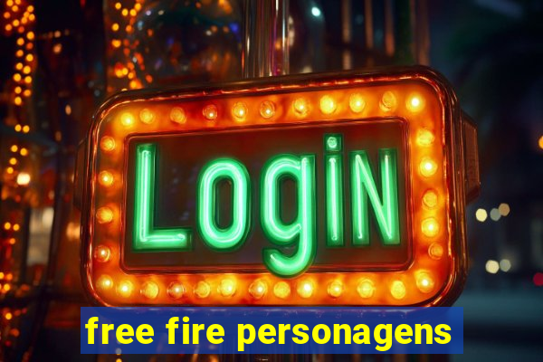 free fire personagens