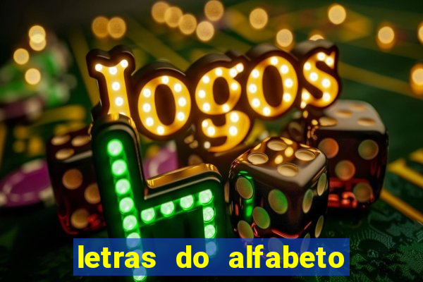 letras do alfabeto personalizadas para imprimir