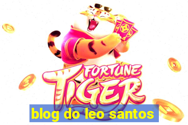 blog do leo santos