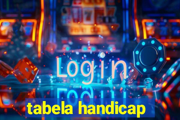 tabela handicap