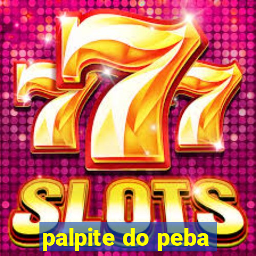 palpite do peba
