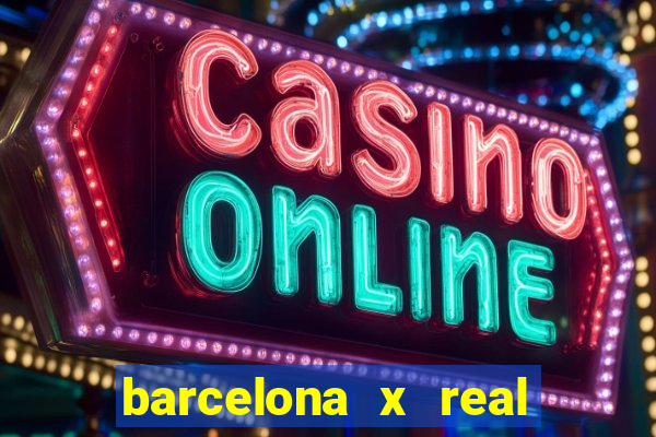 barcelona x real madrid ao vivo futemax