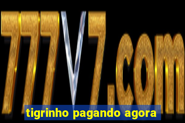 tigrinho pagando agora